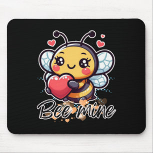 Bee Mine Sticker Mousepad