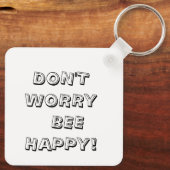 BEE Mine Sunflower Schlüsselanhänger (Rückseite)