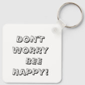 BEE Mine Sunflower Schlüsselanhänger (Rückseite)