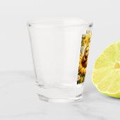 BEE Mine Sunflower Schnapsglas (Links)