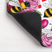 Bee Mine Sweet Honeycomb Blooms Mousepad (Ecke)