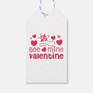 Bee Mine Valentine Geschenkanhänger