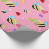 Bee Mine Valentine Geschenkpapier (Ecke)