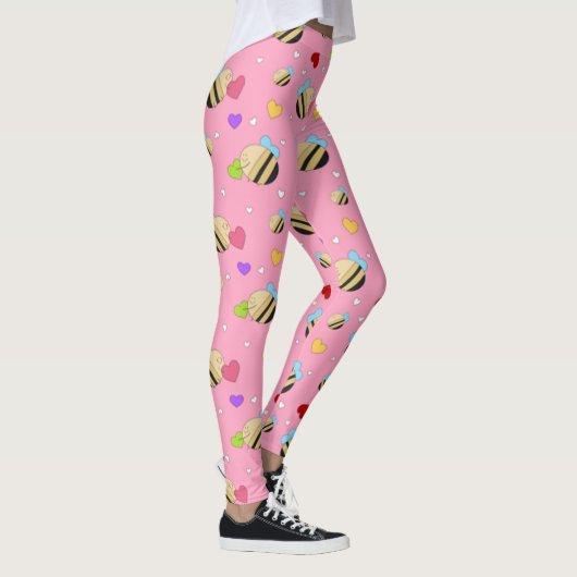 Bee Mine Valentine Leggings (Rechts)