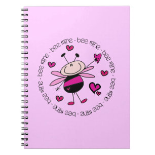 Bee Mine Valentine Notizblock