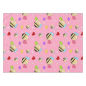 Bee Mine Valentine Tischdecke (Vorderseite (Horizontal))