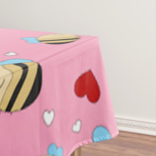 Bee Mine Valentine Tischdecke (Beispiel)