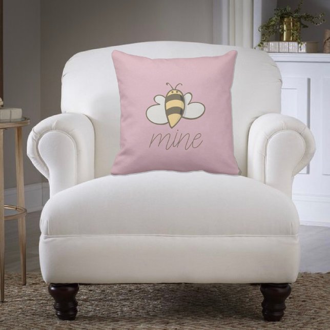 Bee mine Valentine's Day Kissen (Von Creator hochgeladen)