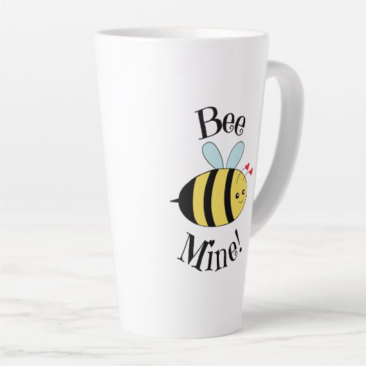 Bee Mine Valentines Tasse (Rechte Ecke)