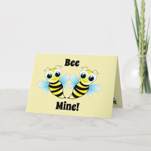 BEE Mine - Valentinstag Karte (Vorderseite)