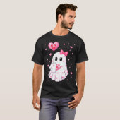 Bee My Boo Heart Boo Ghost Valentine Outfit Women T-Shirt (Vorne ganz)