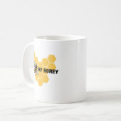 "Bee My Honey" ein perfektes Geschenk für einen ge Kaffeetasse (Vorderseite Links)