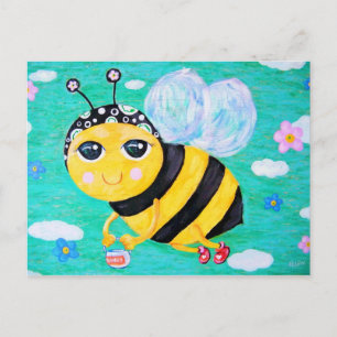 Bee My Honey Postkarte