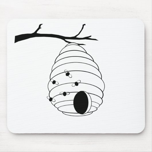 Bee My Honey Sketch Mousepad (Vorne)