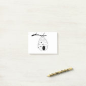 Bee My Honey Sketch Post-it Klebezettel (Auf Schreibtisch)