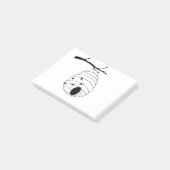 Bee My Honey Sketch Post-it Klebezettel (angewinkelt)