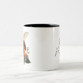 Bee My Honey | Süßes romantisches Geschenk Zweifarbige Tasse (Mittel)