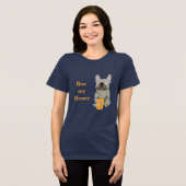 Bee my honey Tri-Blend shirt (Vorderseite voll)