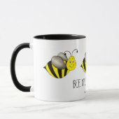 Bee My Valentine Bumblebee Valentine's Day Tasse (Links)
