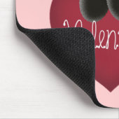 Bee My Valentine Mousepad (Ecke)