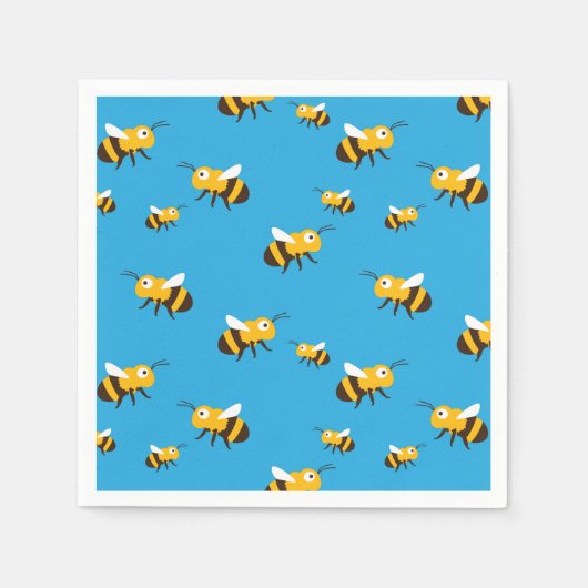 Bee Napkins Serviette (Vorderseite)