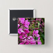 Bee Nice Button (Vorne & Hinten)