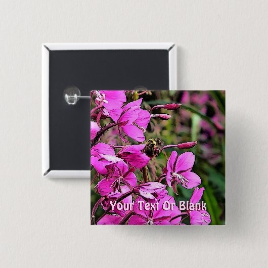 Bee Nice Button (Vorne & Hinten)