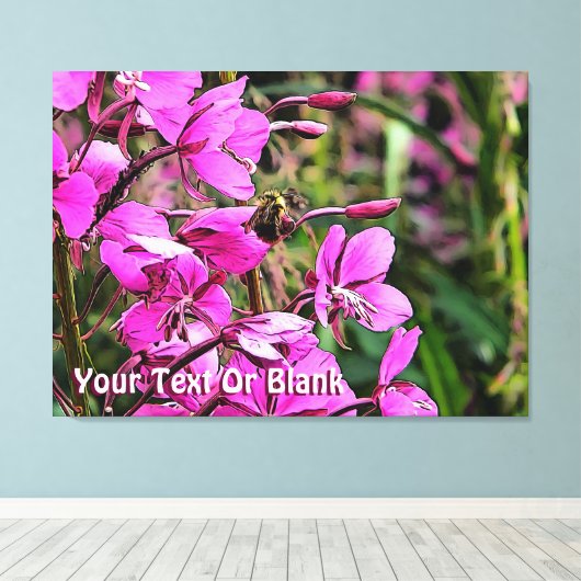 Bee Nice Leinwanddruck (Insitu (Holzboden))