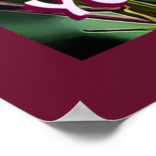 Bee Nice Poster (Ecke)