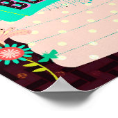 Bee Nice Print Poster (Ecke)