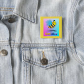 Bee Nice - Square Button (Beispiel)