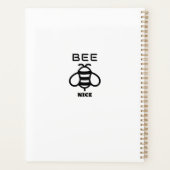 Bee Nice with Minimal Design Planer (Rückseite)