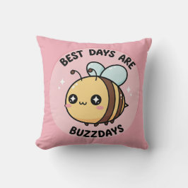 Bee Nursery Pillow – Cute Bumblebee Decor Kissen
