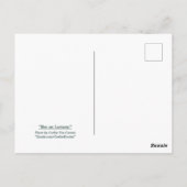 "Bee on Lantana." Postkarte (Rückseite)