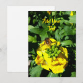 Bee on Yellow Flowers (Vorne/Hinten)