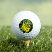 Bee on Yellow Flowers Golfball (Insitu T-Shirt)