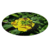 Bee on Yellow Flowers Schneidebrett (Ecke)