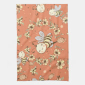 Bee Painting Geschirrtuch (Vertikal)