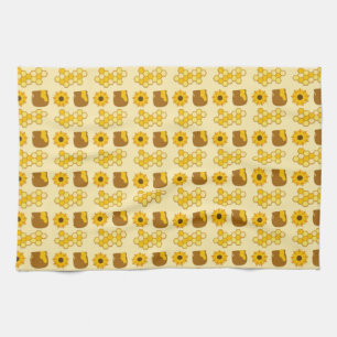 Bee Painting Ideas Geschirrtuch