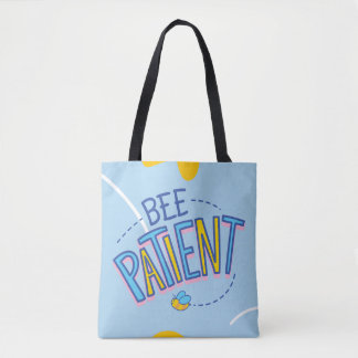 "Bee Patient Motivierend Niedliche Bienengestaltun Tasche