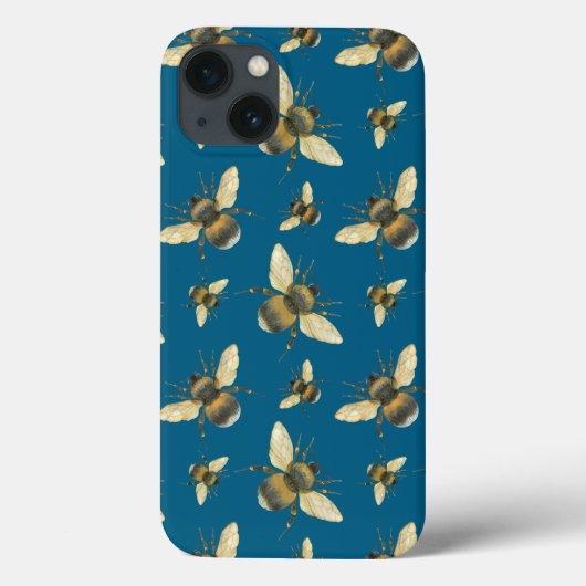 Bee Pattern iPhone / iPad Gehäuse Case-Mate iPhone Hülle (Rückseite)