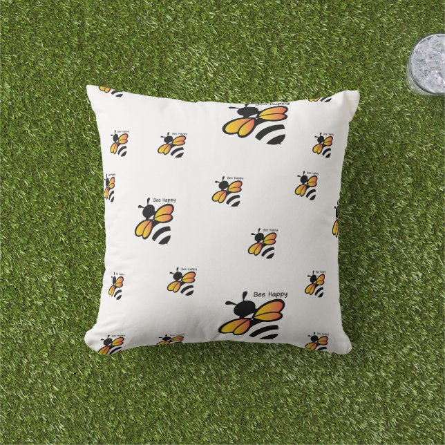 bee pattern   kissen (Golfball-Marker)