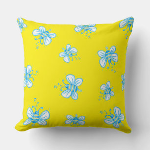 Bee Pattern Kissen