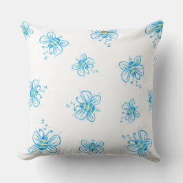 Bee Pattern Kissen