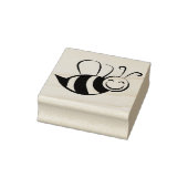 Bee Pattern Print Rubber Briefmarke Gummistempel (Stempel)