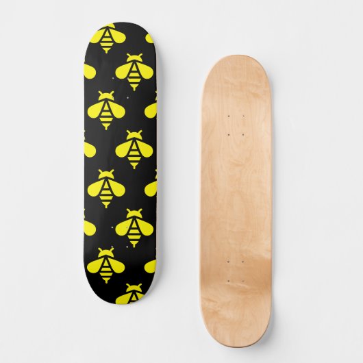 Bee Pattern Skateboard (Vorderseite)