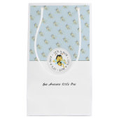 Bee Phantastisch Baby Boy | Personalisiert Monogra Kleine Geschenktüte (Vorderseite)