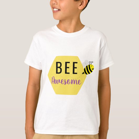 "BEE Phantastisch" Happy Bee T - Shirt (Vorderseite)