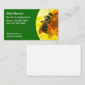 Bee Pollen Business Cards Visitenkarte (Vorne/Hinten)