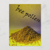 Bee Pollen Postkarte (Vorderseite)